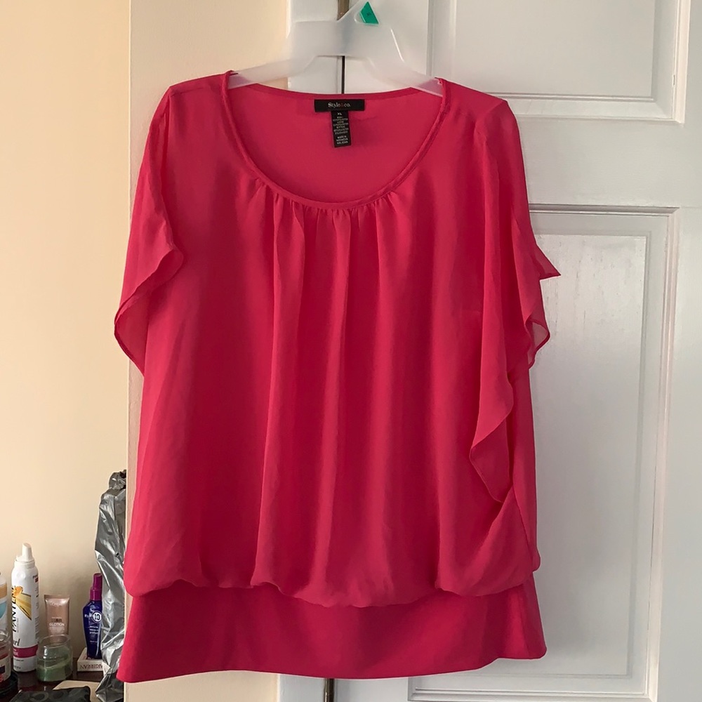 Style & co. Hot Pink Women’s Top
